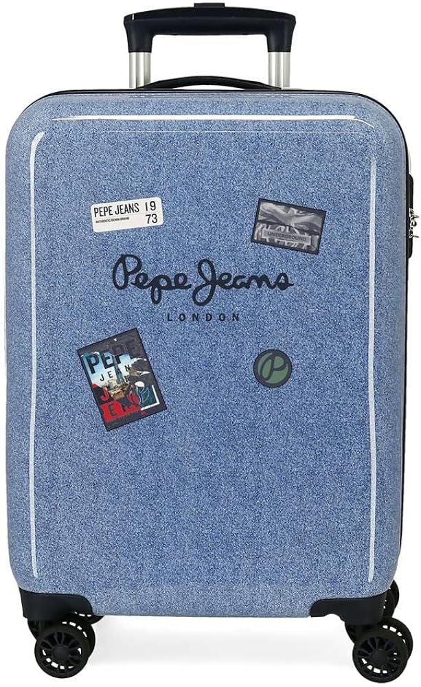 Descubre la calidad y estilo de las maletas Pepe Jeans con ruedas