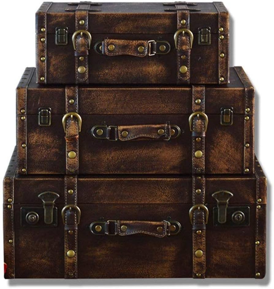Descubre la elegancia de las maletas vintage decorativas para tu hogar